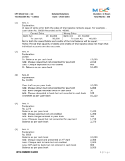 cpt mock test 1 detailed solution english