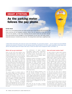 As the parking meter follows the pay phone