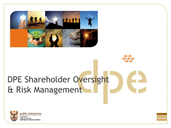 (DPE) Shareholder Oversight and Risk