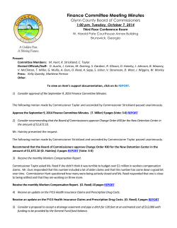 notice of meeting to consider items