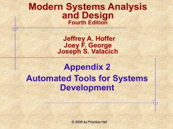Modern Systems Analysis and Design Appendix 2