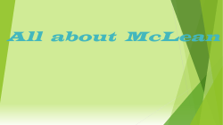 All about McLean