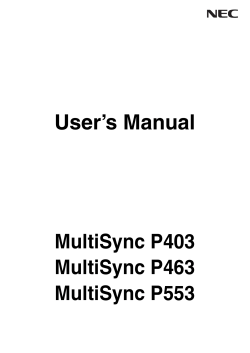 User`s Manual - One World Touch