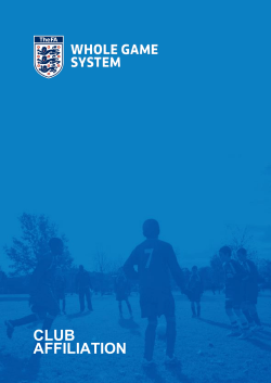 club affiliation - Nottinghamshire FA