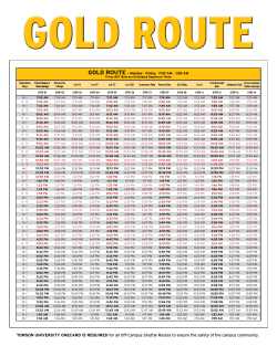 TOwsON UNivERsiTy ONECARD is REqUiRED for all Off