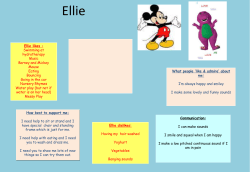 EYS One Page Profile Play and Cognition Application Example