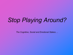 Play and Gender