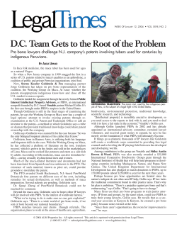 DC Team Gets to the Root of the Problem