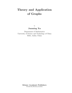 Theory and Application of Graphs