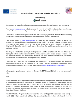 Here`s your chance to win an iPod – SPACEial NW Competition Time