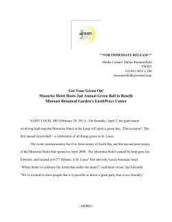 Get Your Green On! Moonrise Hotel Hosts 2nd Annual Green Ball to