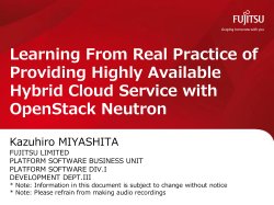 Learning From Real Practice of Providing Highly Available Hybrid