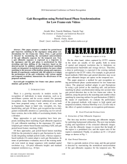 Gait Recognition Using Period-Based Phase
