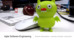 Agile Software Engineering