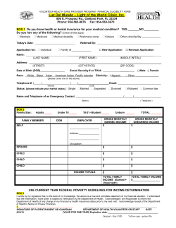 unearned income - Light of the World Clinic