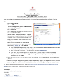 Learn how - St. John`s University