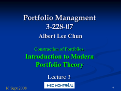 Portfolio Managment 3-228
