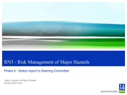 risk management seminar for offshore activites in the Barents Sea.