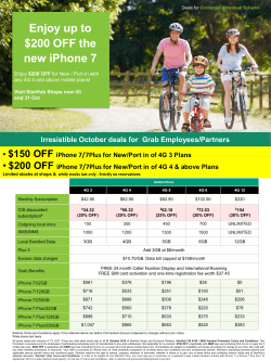 Enjoy up to $200 OFF the new iPhone 7