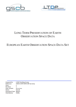 European Data Set - ESA Earth Online