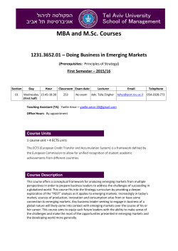 IV. State capitalism and corruption in emerging markets: This section