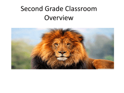 Second Grade Classroom Overview