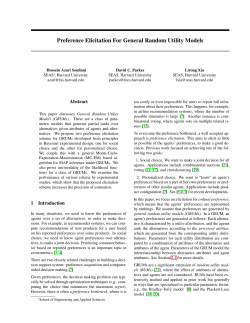 Preference Elicitation For General Random Utility Models