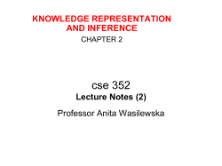 Knowledge Representation