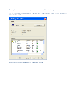 One way I prefer is using an external sql database
