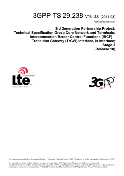Interconnection Border Control Functions (IBCF) &ndash;