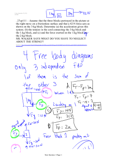 27cp111 &ndash; Assume that the three blocks portrayed in