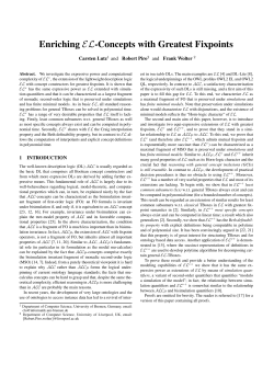 Enriching EL-Concepts with Greatest Fixpoints