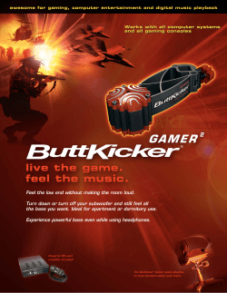 Feel the low end without making the room loud. Turn down or turn off