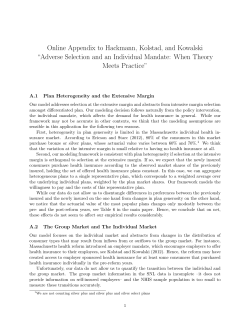 Online Appendix to Hackmann, Kolstad, and Kowalski &ldquo;Adverse