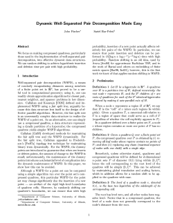 Dynamic Well-Separated Pair Decomposition Made Easy John