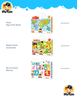 Puzzle Map of the World Maaaxi Puzzle Countryside My First Game