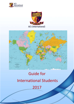 International Students Handbook