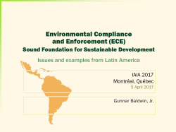 ECE - IAIA conference