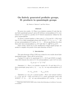 On finitely generated profinite groups, II