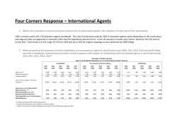 Four Corners Response &ndash; International Agents