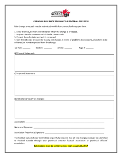 the rule change proposal form here