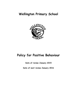 St Kevin`s Primary School Positive Behaviour Policy