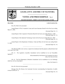 4 - Government of Manitoba