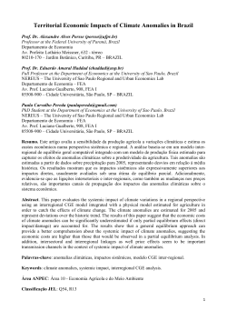 (2012) Extreme Events of Droughts and Floods in Amazonia: 2005