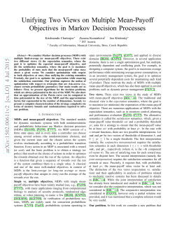Unifying Two Views on Multiple Mean-Payoff Objectives in