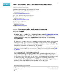 For further information please contact