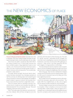 the new economics of place