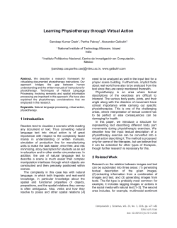 Learning Physiotherapy through Virtual Action
