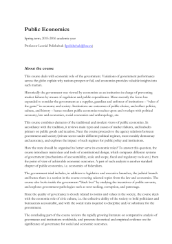 Public Economics