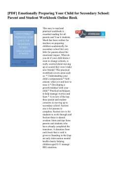 Emotionally Preparing Your Child for